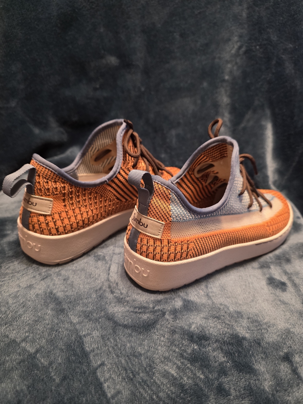 Jambu Orange Knit Women's Athletic Sneakers